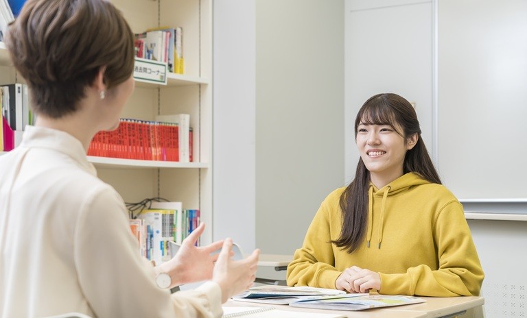 高校卒業だけではなく進路決定率を重視。約70%が大学に進学
